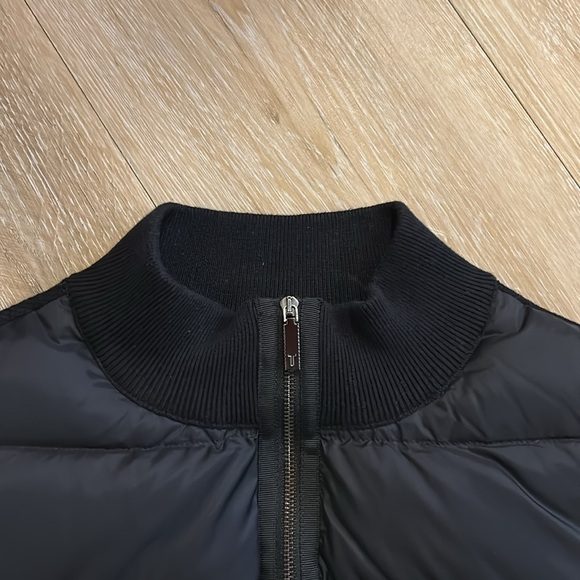 Ted Baker Lydia Combo Puffer Vest Jacket Black Size 4 - Picture 3 of 7